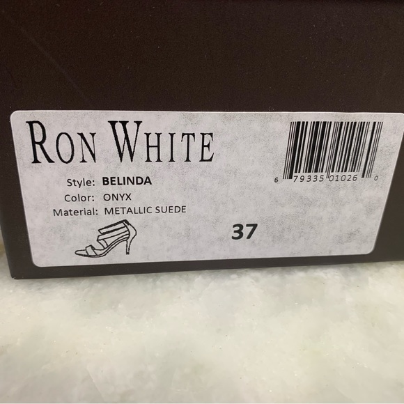 Ron White Belinda Italian sandals/heels - size 37 - Picture 10 of 10